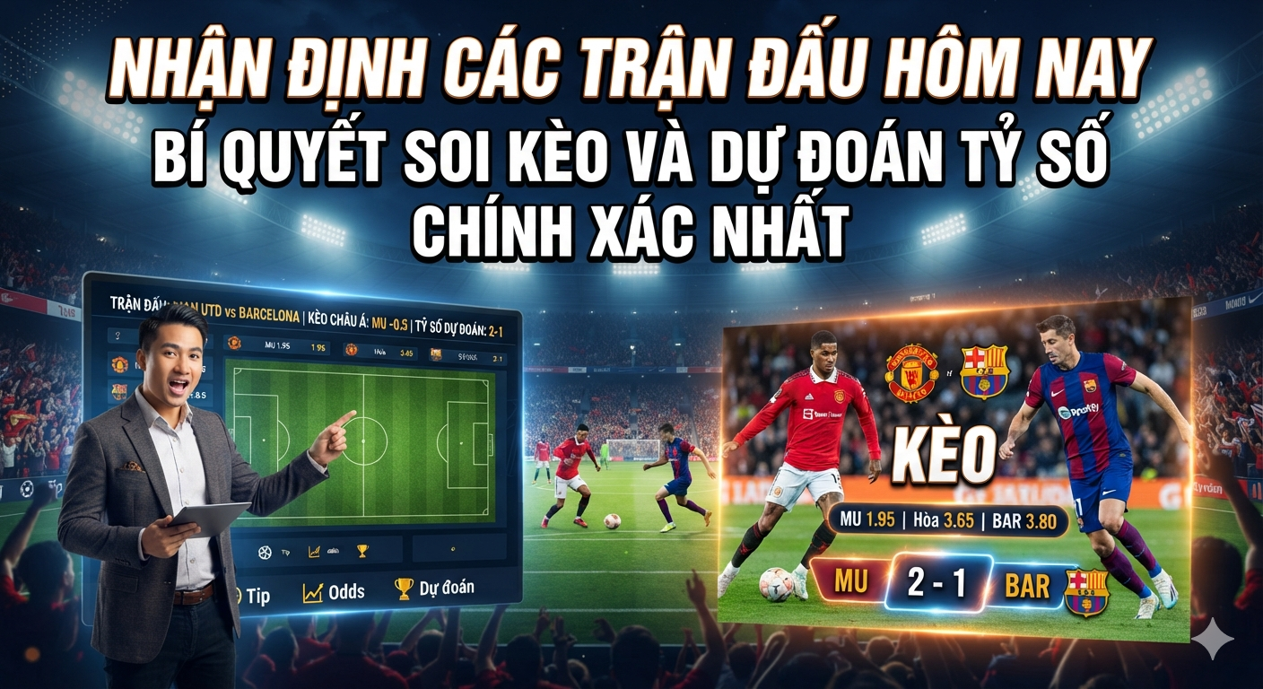 nhận định các trận đấu hôm nay